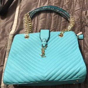 Blue handbag 👜